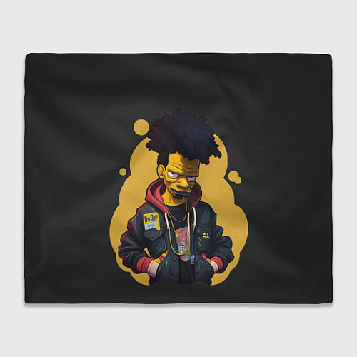 Плед Rap Simpson / 3D-Велсофт – фото 1