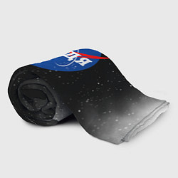 Плед флисовый Федя Наса космос, цвет: 3D-велсофт — фото 2