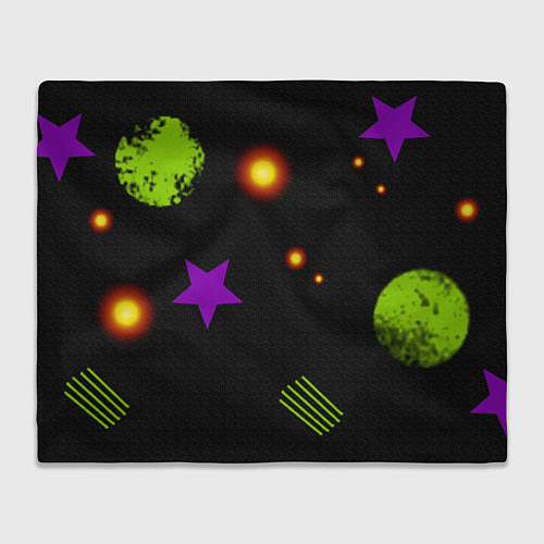 Плед Cosmic view / 3D-Велсофт – фото 1