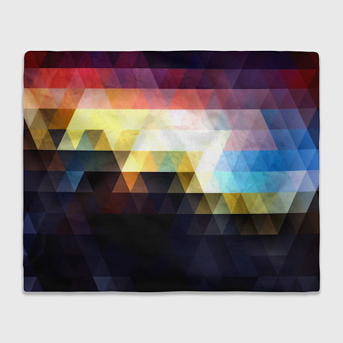 Плед Mosaic abstraction / 3D-Велсофт – фото 1