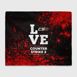 Плед Counter Strike 2 love классика