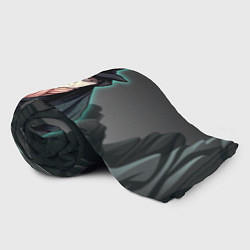 Плед флисовый Бродяга в мятом цилиндре, цвет: 3D-велсофт — фото 2
