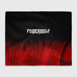 Плед Powerwolf red plasma