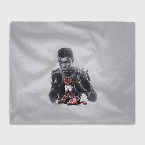 Плед The greatest - Muhammad Ali / 3D-Велсофт – фото 1