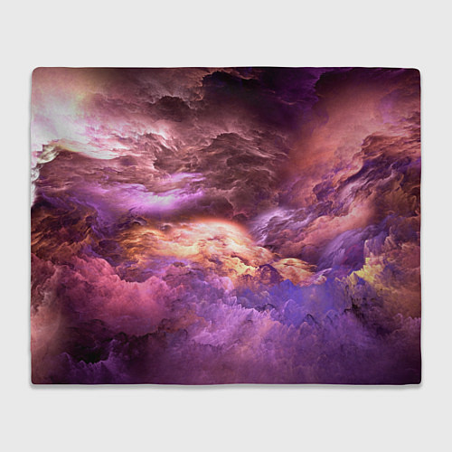 Плед Фиолетовое облако / 3D-Велсофт – фото 1