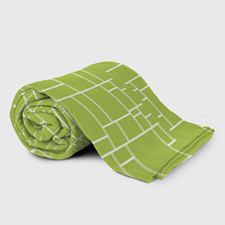 Плед флисовый Цвет зеленый салатовый тренд, цвет: 3D-велсофт — фото 2