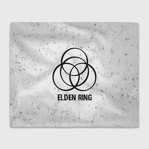 Плед Elden Ring glitch на светлом фоне / 3D-Велсофт – фото 1