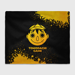 Плед Tomodachi Game - gold gradient
