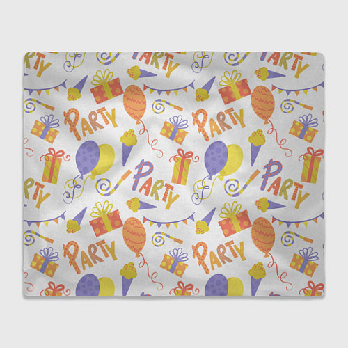 Плед Party style / 3D-Велсофт – фото 1