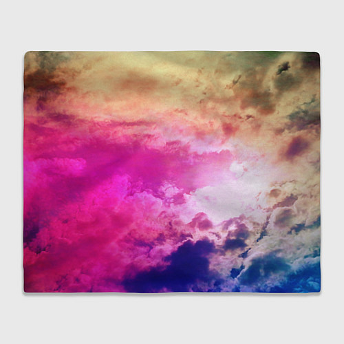 Плед Разноцветное небо / 3D-Велсофт – фото 1