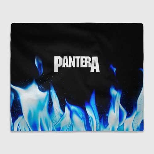 Плед Pantera blue fire / 3D-Велсофт – фото 1