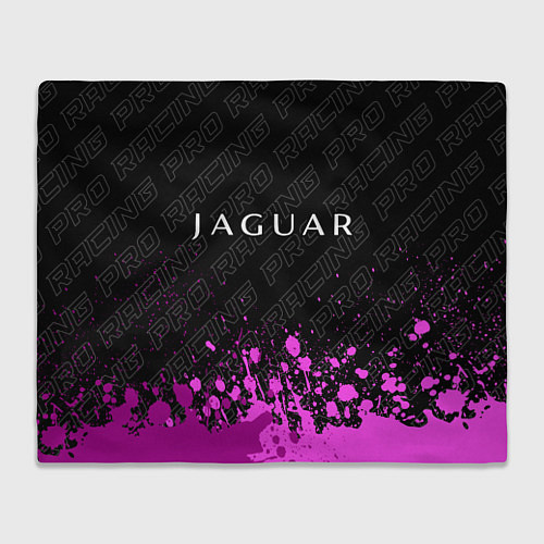 Плед Jaguar pro racing: символ сверху / 3D-Велсофт – фото 1