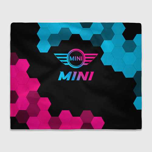 Плед Mini - neon gradient / 3D-Велсофт – фото 1