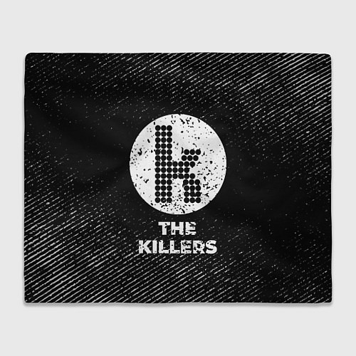 Плед The Killers с потертостями на темном фоне / 3D-Велсофт – фото 1