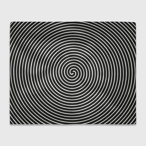 Плед Оптическая иллюзия спираль / 3D-Велсофт – фото 1