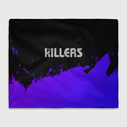 Плед The Killers purple grunge