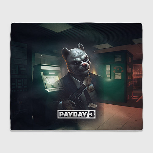 Плед Payday 2 dog mask / 3D-Велсофт – фото 1