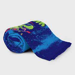 Плед флисовый Ярик рокозавр, цвет: 3D-велсофт — фото 2