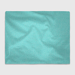 Плед флисовый Нежный голубой однотонный рябь, цвет: 3D-велсофт
