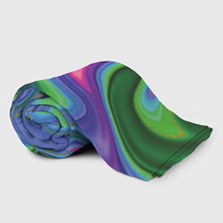 Плед флисовый Color abstraction, цвет: 3D-велсофт — фото 2