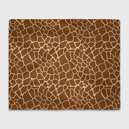 Плед Пятнистая шкура жирафа / 3D-Велсофт – фото 1