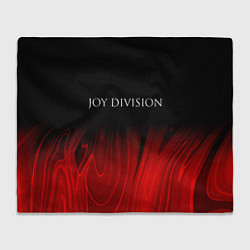 Плед Joy Division red plasma
