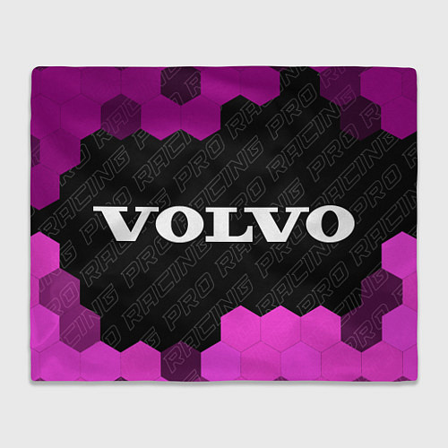 Плед Volvo pro racing: надпись и символ / 3D-Велсофт – фото 1