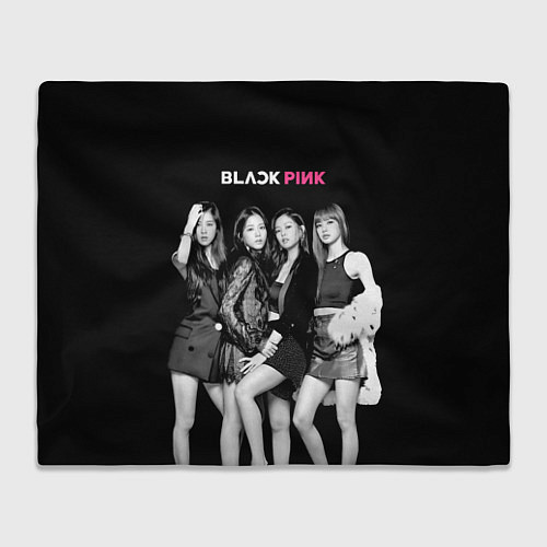 Плед Blackpink Beautiful girls / 3D-Велсофт – фото 1