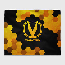 Плед Changan - gold gradient