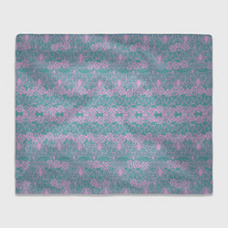 Плед Voilet flower pattern
