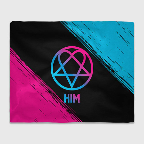 Плед HIM - neon gradient / 3D-Велсофт – фото 1