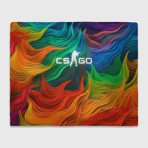 Плед Cs Go Logo Color / 3D-Велсофт – фото 1
