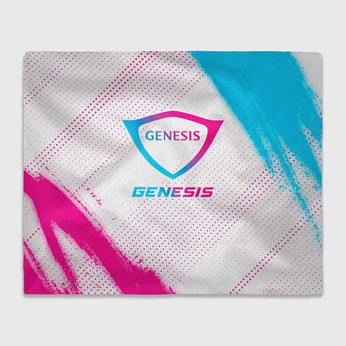 Плед Genesis neon gradient style / 3D-Велсофт – фото 1