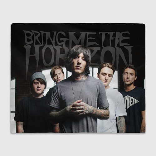 Плед Bring Me The Horizon rock band / 3D-Велсофт – фото 1