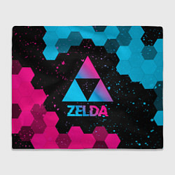 Плед Zelda - neon gradient