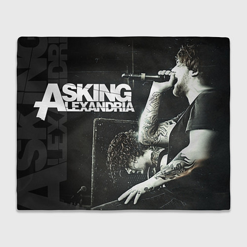 Плед Asking Alexandria singer / 3D-Велсофт – фото 1