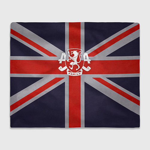 Плед Asking Alexandria британский флаг / 3D-Велсофт – фото 1