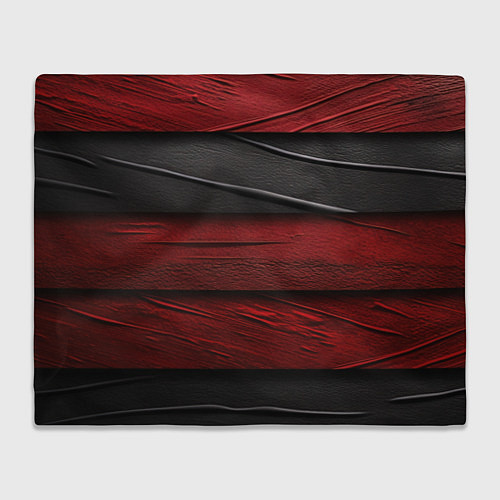 Плед Black red texture / 3D-Велсофт – фото 1