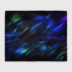 Плед Blue abstract background