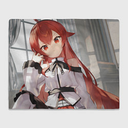 Плед флисовый Mushoku Tensei Эрис, цвет: 3D-велсофт