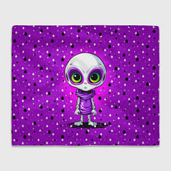 Плед Alien - purple color