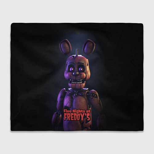 Плед Five Nights at Freddys Bonnie / 3D-Велсофт – фото 1