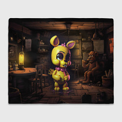 Плед флисовый Spring Bonnie Five Nights at Freddys, цвет: 3D-велсофт