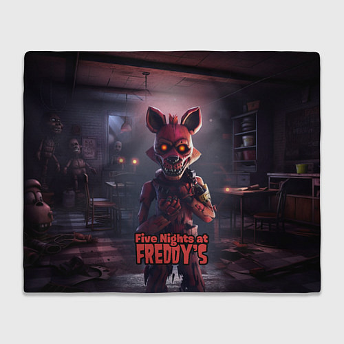 Плед Five Nights at Freddys Mangle / 3D-Велсофт – фото 1