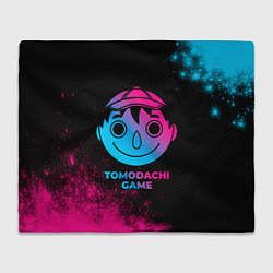 Плед Tomodachi Game - neon gradient