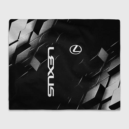 Плед Lexus - minimalism / 3D-Велсофт – фото 1