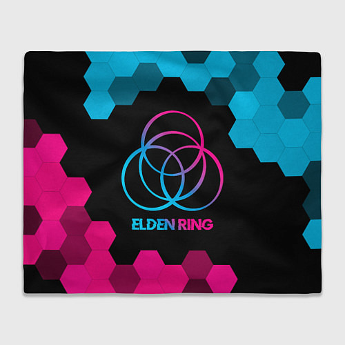 Плед Elden Ring - neon gradient / 3D-Велсофт – фото 1