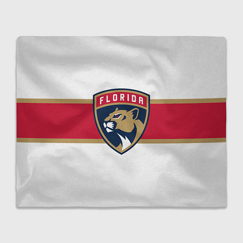 Плед Florida panthers - uniform - hockey / 3D-Велсофт – фото 1