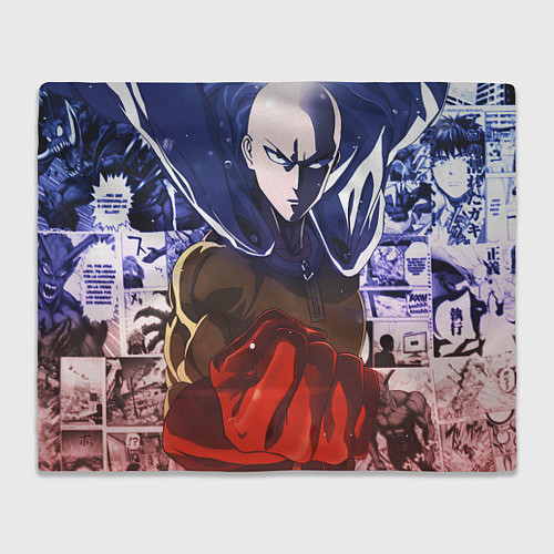 Плед One Punch Man Сайтама / 3D-Велсофт – фото 1