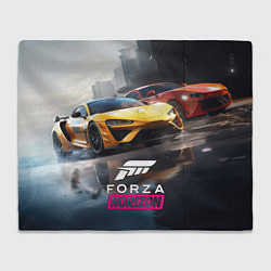 Плед флисовый Forza Horizon, цвет: 3D-велсофт